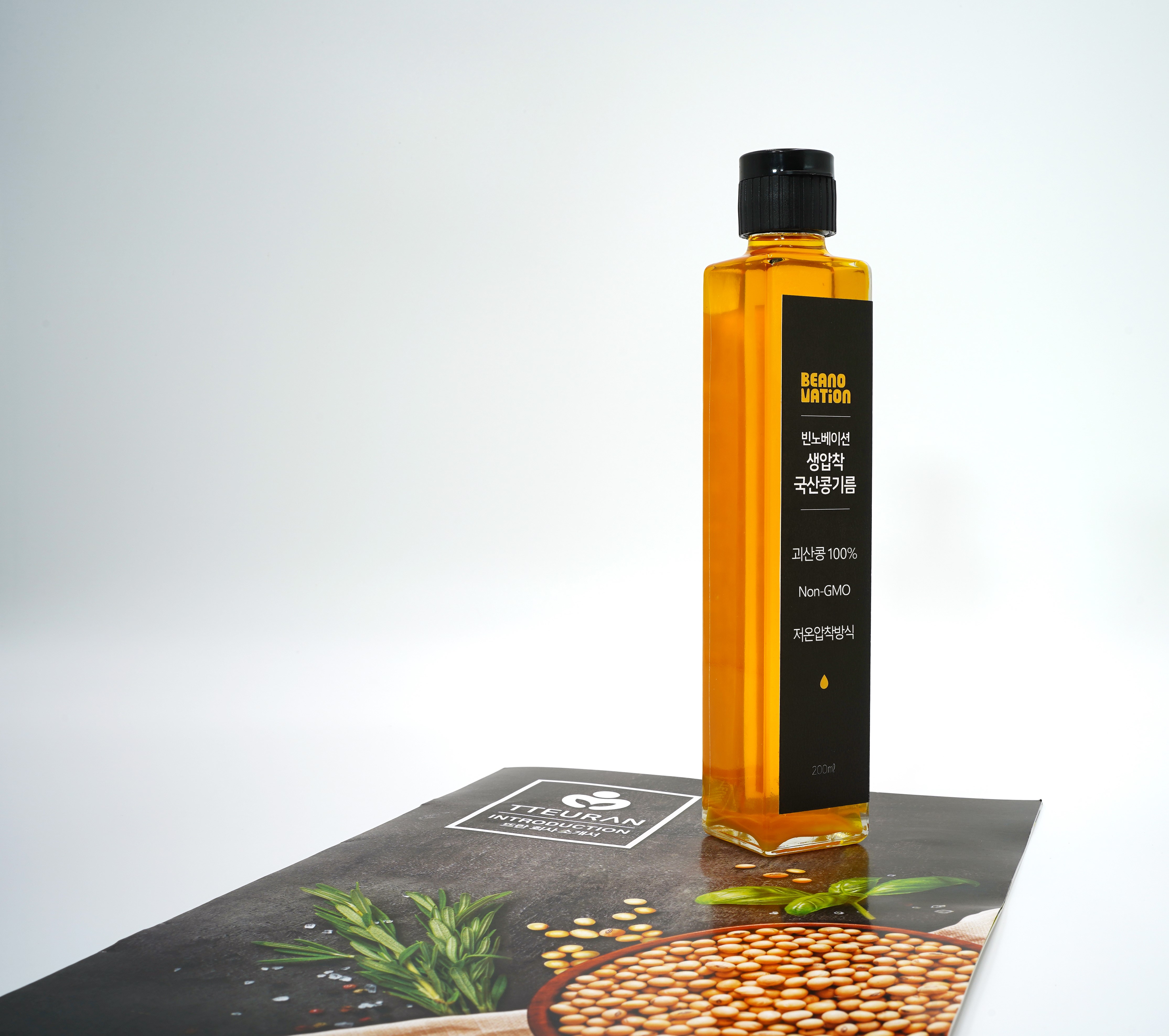 [빈노베이션] 非转基因冷压国产大豆油（原产地：忠北槐山）