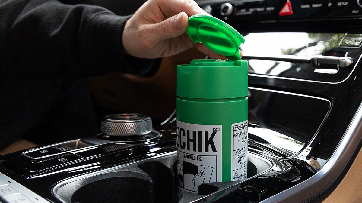 [杀菌消毒专家威则] 爱车守护，专用车载杀菌清洁湿巾