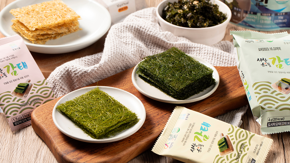 유니크한 식재료 "감태!" 어디까지 먹어봤니? 향긋한 바다 한 입! 