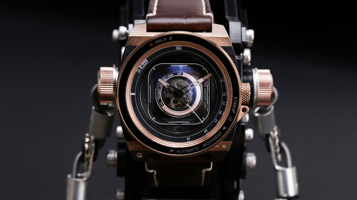 More special with time. Limited Edition Bronze Automatic Watch X Robotoy
